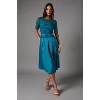 Coast Teal Midi Dress Womens Occasion Dresses