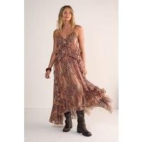 Nastygal Beige Maxi Dress Womens Daywear Dresses