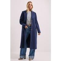 Dorothy Perkins Navy Coat Womens Daywear Jackets & Coats