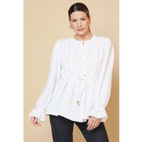 Wallis White Shirt Womens Daywear Tops