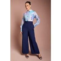 Coast Navy Wide Leg Jumpsuit Womens Occasion Jumpsuits