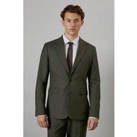 Burton Khaki Suit Jacket Mens Smart Suits