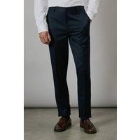 Burton Dark Navy Tailored Trousers Mens Smart Suits