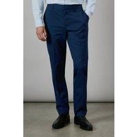 Burton Mid Blue Tailored Trousers Mens Smart Suits