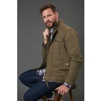 Maine Khaki Utility Jacket Mens Casual Jackets & Coats