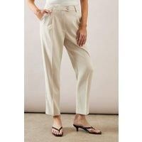 Wallis Ivory Trousers Womens Workwear Trousers