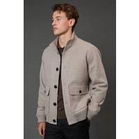 Burton Light Grey Jacket Mens Casual Jackets & Coats