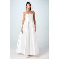 Coast Ivory A-Line Dress Womens Bridal Dresses