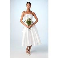 Coast Ivory A-Line Dress Womens Bridal Dresses