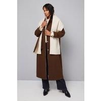 Wallis Chocolate Coat Womens Smart Jackets & Coats
