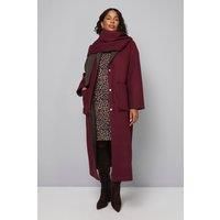 Wallis Berry Coat Womens Smart Jackets & Coats
