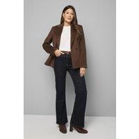 Wallis Chocolate Coat Womens Smart Jackets & Coats