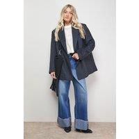 Oasis Black Coat Womens Smart Jackets & Coats