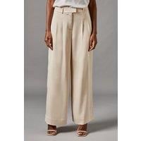 Satin Wide Leg Trouser