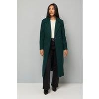 Wallis Green Coat Womens Daywear Jackets & Coats
