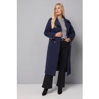 Wallis Navy Coat Womens Daywear Jackets & Coats