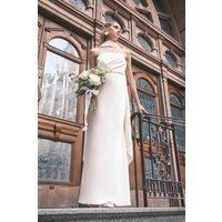 Coast Ivory Fit & Flare Dress Womens Bridal Dresses