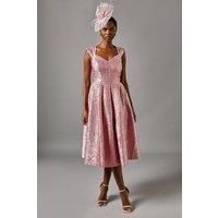 Coast Blush Fit & Flare Dress Womens Occasion Dresses