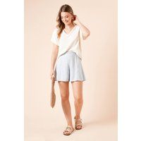 Womens Woven Flippy Shorts