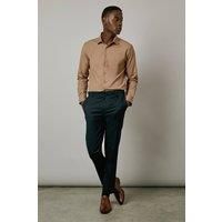 Burton Tan Formal Shirt Mens Smart Shirts
