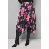 Wallis Green Midi Skirt Womens Daywear Skirts