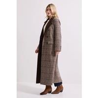 Dorothy Perkins Brown Coat Womens Daywear Jackets & Coats