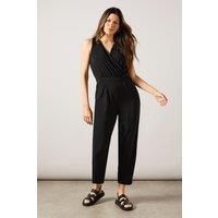 Jersey Wrap Jumpsuit