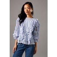 Coast Powder Blue Top Womens Occasion Tops