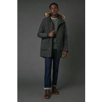 Maine Grey Parka Mens Casual Jackets & Coats