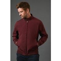 Burton Burgundy Harrington Jacket Mens Casual Jackets & Coats