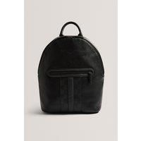 Keiigan Stripe Pu Bag Black