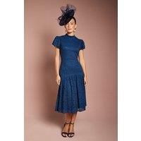 Coast Navy Midi Dress Womens Occasion Dresses