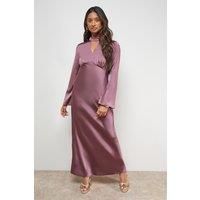 Oasis Mauve Midi Dress Womens Occasion Dresses