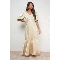 Oasis Champagne Maxi Dress Womens Occasion Dresses