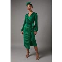 Coast Green Midi Dress Womens Occasion Dresses