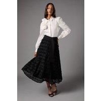 Coast Black Midi Skirt Womens Occasion Skirts