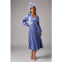 Coast Dusty Blue Maxi Dress Womens Occasion Dresses