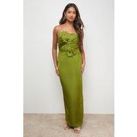 Oasis Olive Midi Dress Womens Occasion Dresses