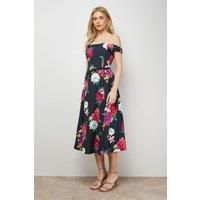 Oasis Floral Midi Dress Womens Occasion Dresses