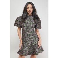 Oasis Black Mini Dress Womens Occasion Dresses