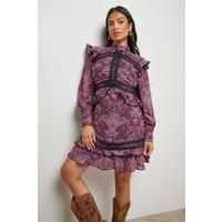 Oasis Multi Mini Dress Womens Daywear Dresses