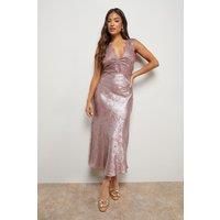 Oasis Rose Midi Dress Womens Occasion Dresses
