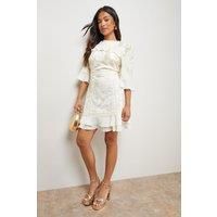 Oasis Champagne Mini Dress Womens Daywear Dresses