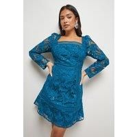 Oasis Blue Mini Dress Womens Occasion Dresses