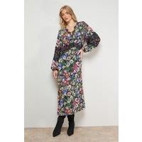 Oasis Multi Midi Dress Womens Casual Dresses