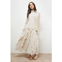 Oasis Ivory Midaxi Dress Womens Occasion Dresses