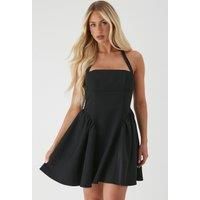 Misspap Black A-Line Dress Womens Going Out Dresses