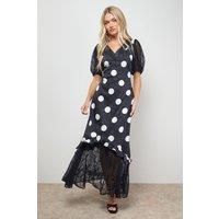 Oasis Black Midaxi Dress Womens Occasion Dresses