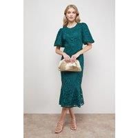 Oasis Green Midi Dress Womens Occasion Dresses
