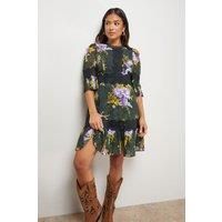Oasis Floral Mini Dress Womens Occasion Dresses